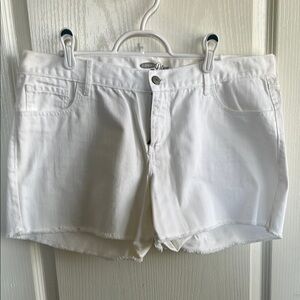 Old Navy Diva White Jean Shorts